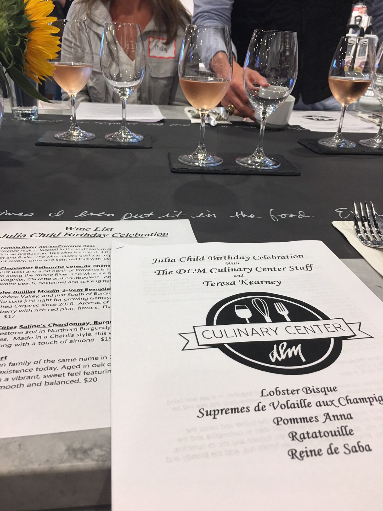 A special class at the Dorothy Lane Market Culinary Center in Centerville, featured five recipes from different critically acclaimed books helmed by Child. ALEXIS LARSEN / CONTRIBUTED