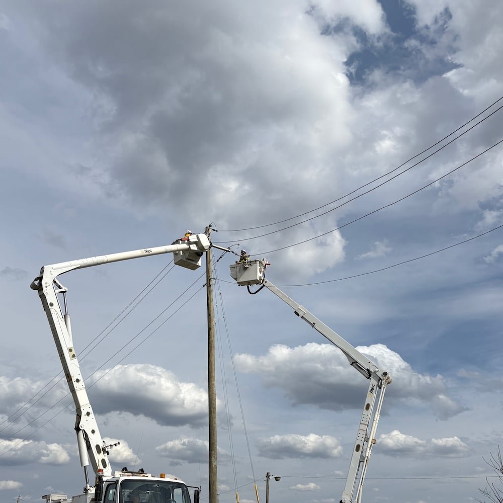 Mid-march storm power damage