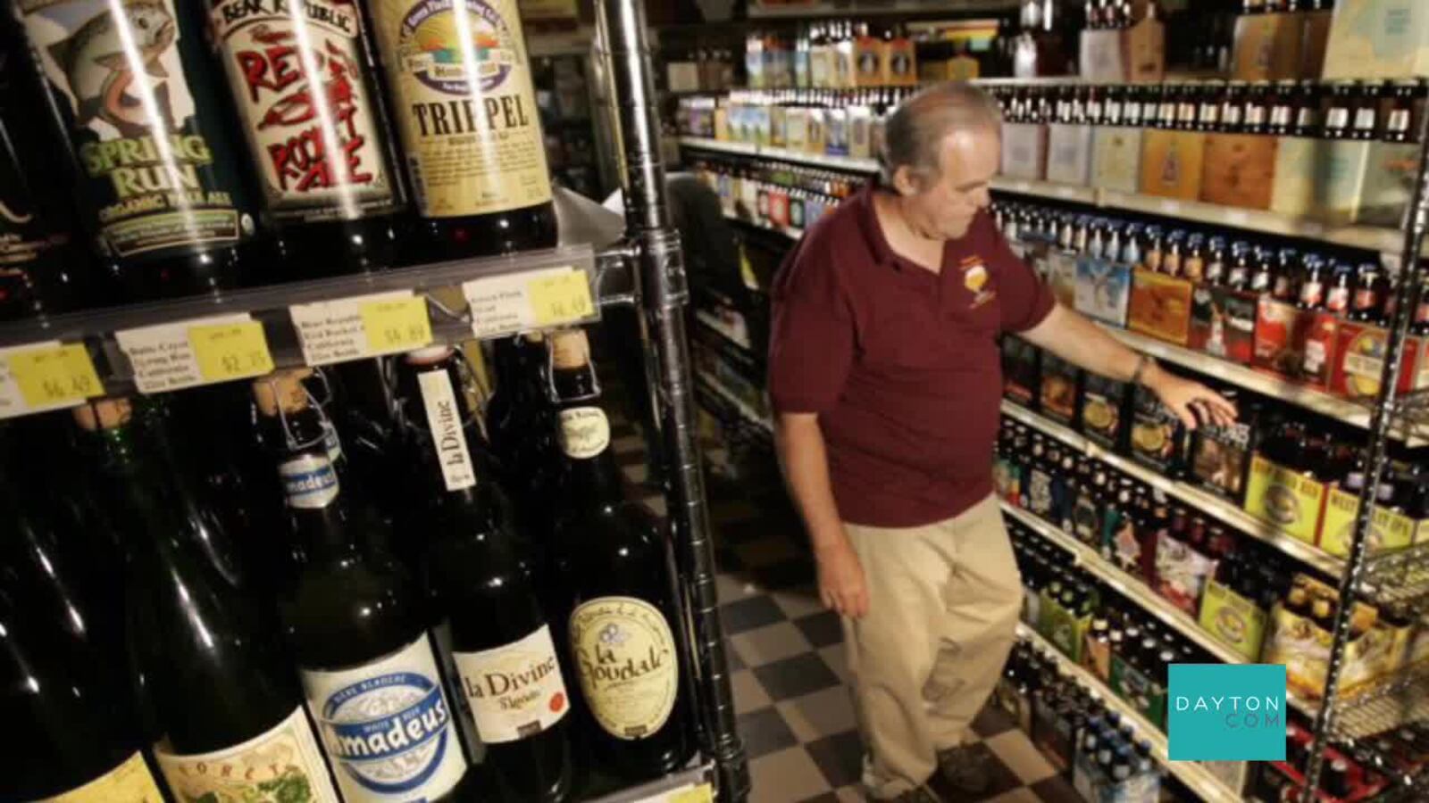 Mike Schwartz walks through Belmont Party Supply in 2009. Schwartz has sold the business after 36 years.
