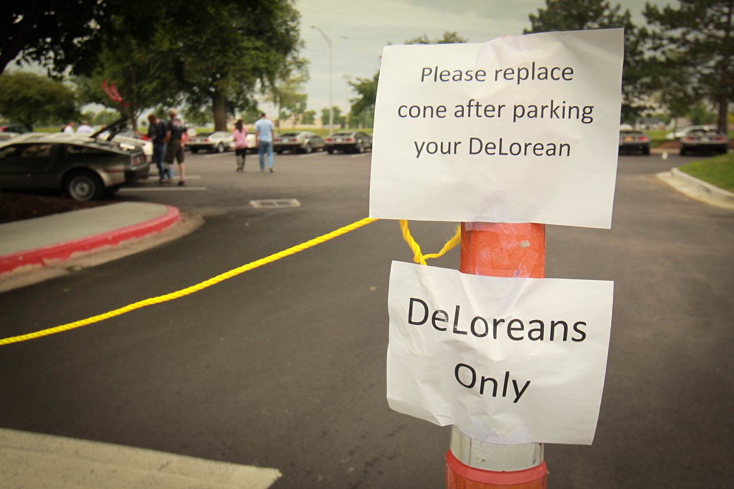 DeLorean Car Show