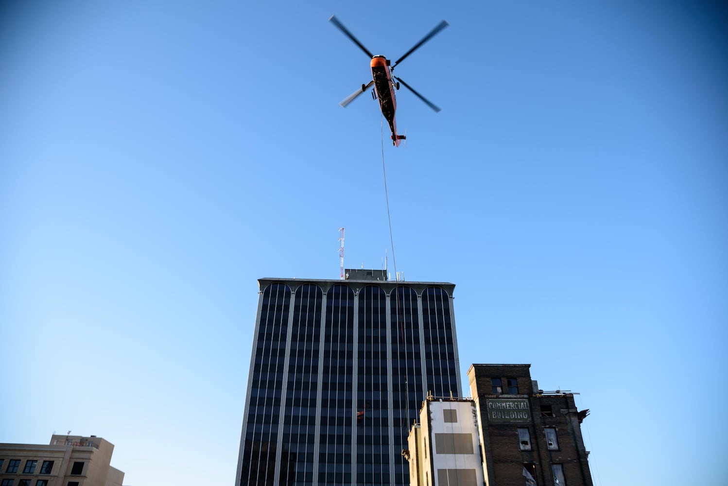 PHOTOS: Special delivery to Dayton Arcade