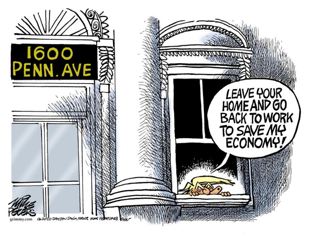 2020: The best of Pulitzer Prize winner Mike Peters political cartoons