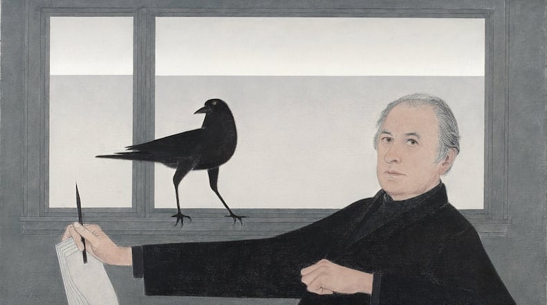 Artist Will Barnet’s self portrait, painted in 1981. CONTRIBUTED