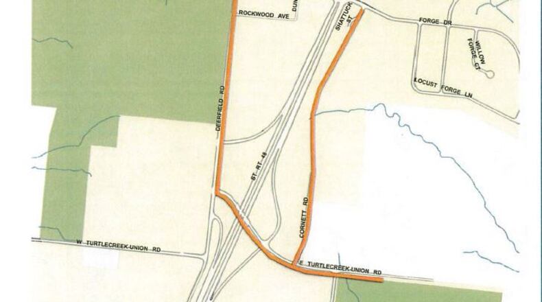 The city of Lebanon will be working with the Ohio Department of Transportation to extend the bike trail east of Ohio 48 as well as assist in the widening of the East Turtlecreek-Union Road Bridge for a bike lane. CONTRIBUTED/CITY OF LEBANON