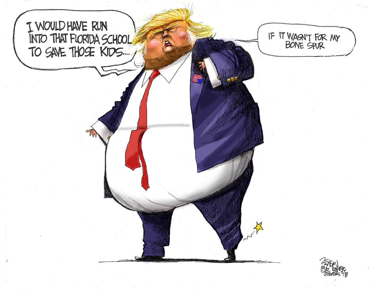 Week in cartoons: The NRA, arming teachers and more