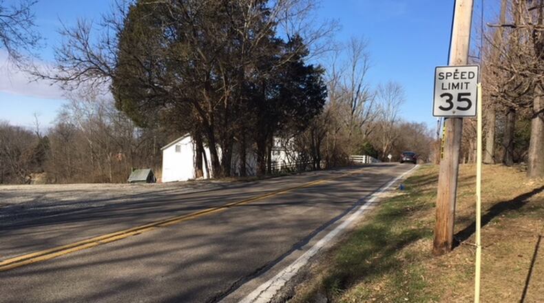 Fishburg Road will be closed from Aaron Lane west to Endicott Road in order to realign the roadway profile to provide better vehicle sight distance, according to the city of Huber Heights. CARLY REIS / STAFF