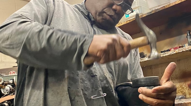 Adrian Head bought Helms Shoe & Luggage Repair in Washington Square on Far Hills Avenue in 2010. CONTRIBUTED