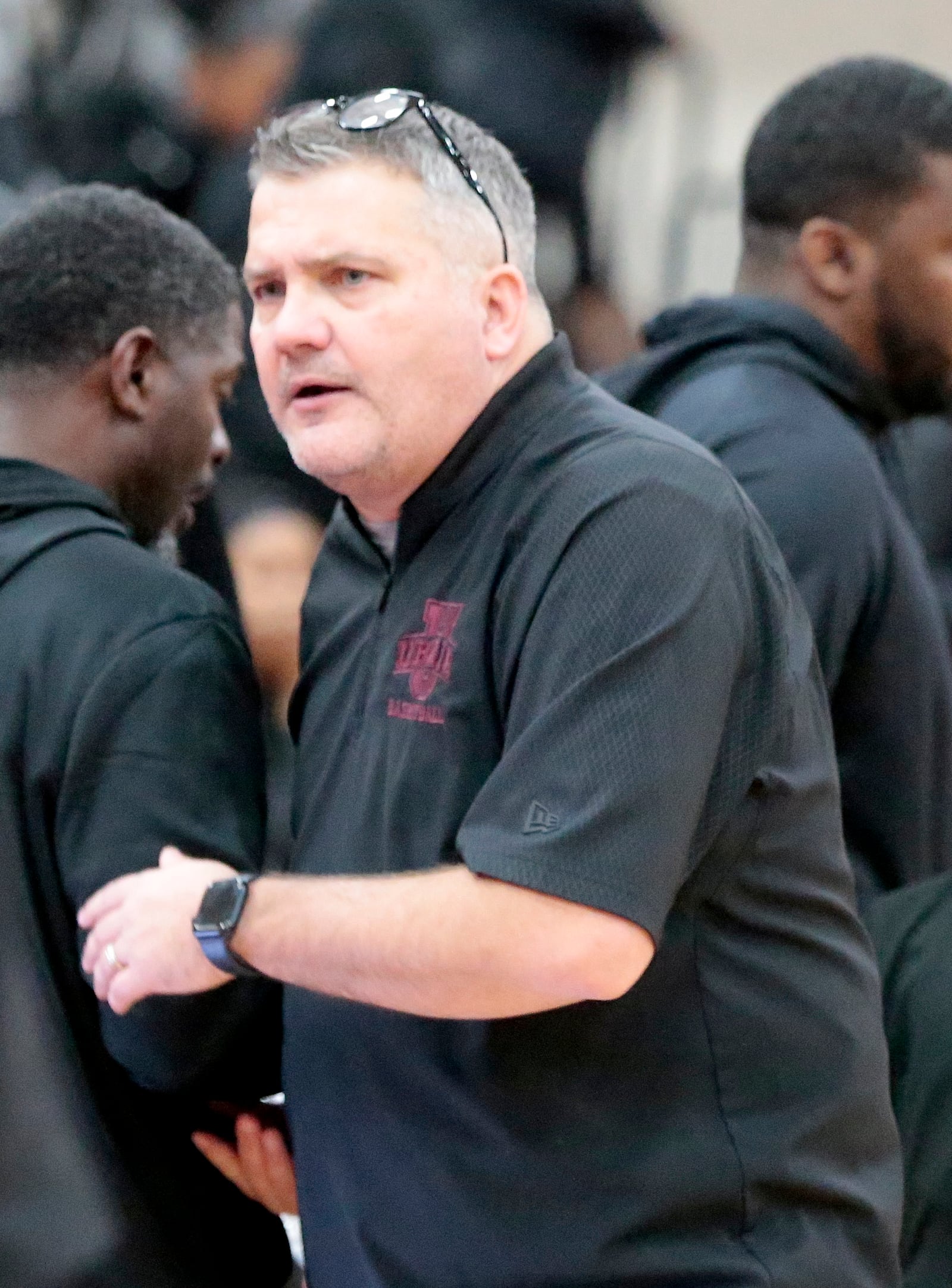 Urbana boys basketball head coach Jeremy Dixon is seen after a game against Trotwood on Dec. 23, 2025, in Trotwood. STEVEN WRIGHT / STAFF