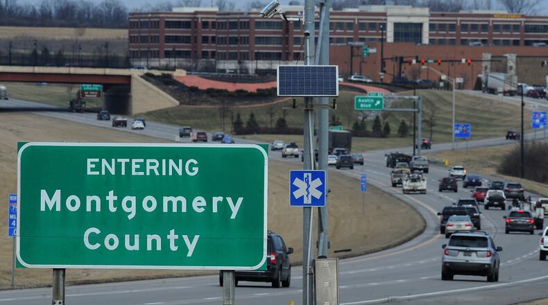 A proposed $50 million project involving major reconstruction of a section of I-75, from south of the Warren/Montgomery County line to I-675, includes adding a fourth lane in each direction. MARSHALL GORBY\STAFF