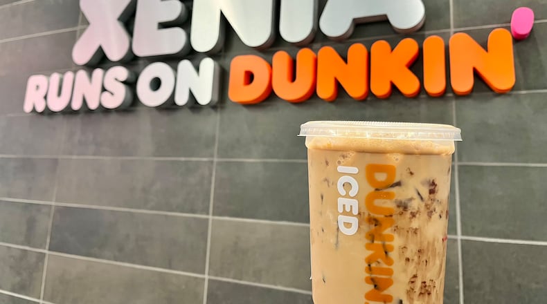 The Xenia Dunkin’ is now open at 2014 Main St. NATALIE JONES/STAFF