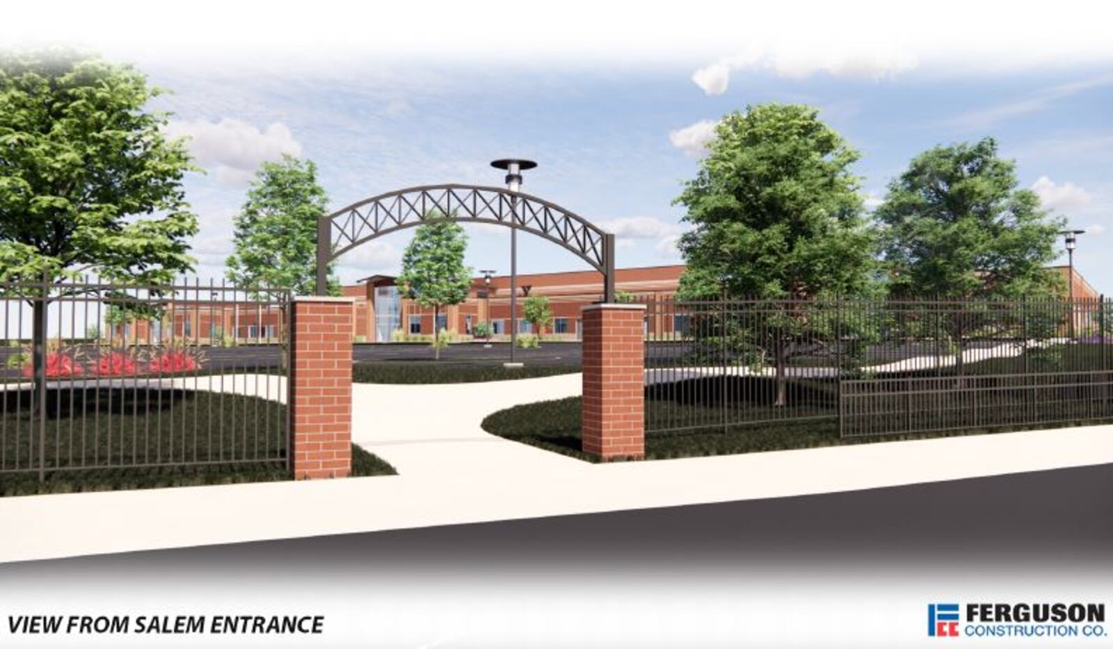A rendering of a proposed new facility on the Good Samaritan Hospital site in northwest Dayton. CONTRIBUTED