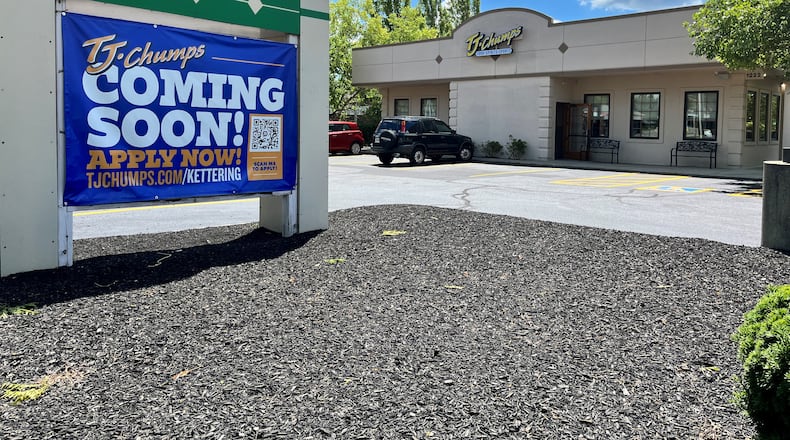 TJ Chumps is officially opening its fifth location in the Dayton area on Monday, Aug. 7 at 11 a.m. The restaurant is located at 1222 E. Stroop Road in Kettering. NATALIE JONES/STAFF