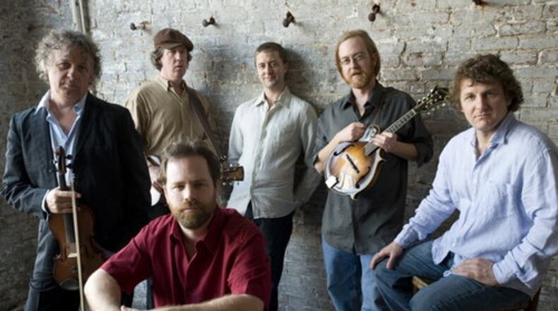 Railroad Earth (pictured) will perform with Yonder Mountain String Band and Leftover Salmon on Friday, Aug. 11 at the Rose Music Center at The Heights.