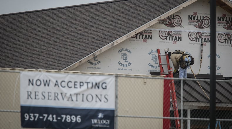 Trilogy Health Services is constructing a two-story, a 119-bed senior living complex on 6.64 acres near the Miamisburg corporation line and the Dayton Mall in Miami Twp.