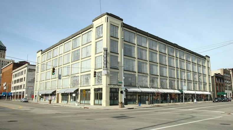 The St. Clair Lofts apartment building in downtown Dayton.