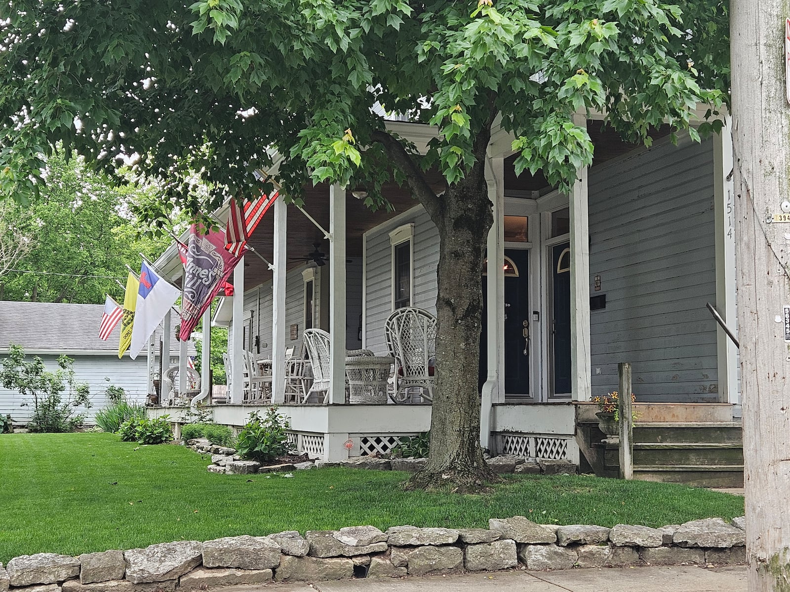 Photos of the inside and outside of 1514 E. Fourth St. in St. Anne's Hill Historic District. CONTRIBUTED