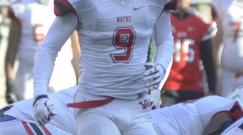 Wayne WR L’Christian “Blue” Smith verbally committed to OSU on Sunday. MARC PENDLETON / STAFF