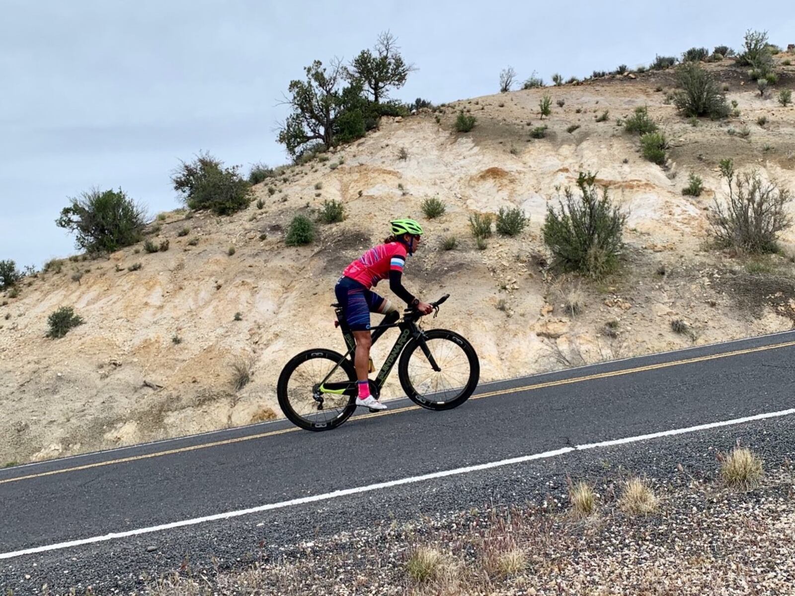 Grace Norman training in St. George, Utah, in the summer of 2020. CONTRIBUTED