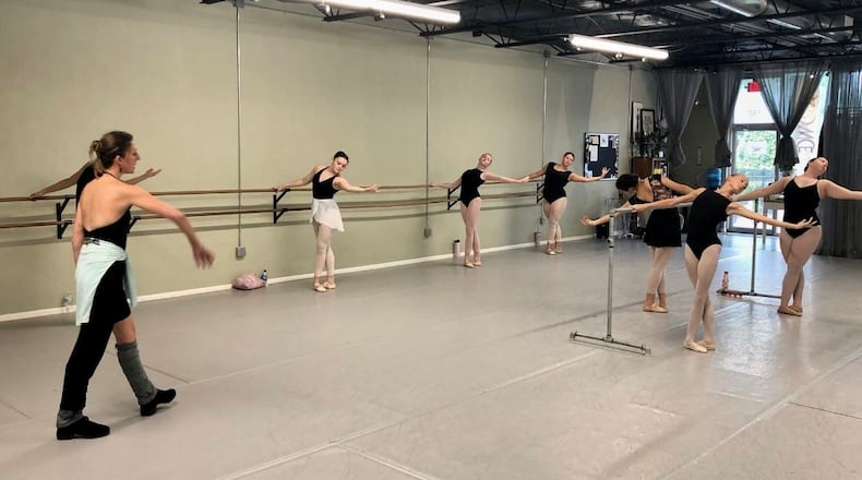 After retiring as a dancer with the Dayton Ballet Brittany Butler is now sharing her love of dance as an instructor - Contributed