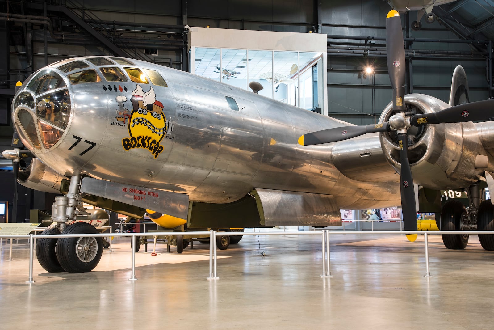 The Bockscar exhibit at the National Museum of the U.S. Air Force. NATIONAL MUSEUM OF THE U.S. AIR FORCE / CONTRIBUTED