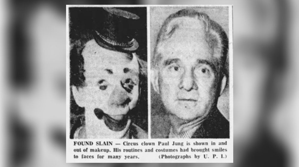 Paul Jung was known as the "boss of clown alley" to the circus world. ARCHIVES