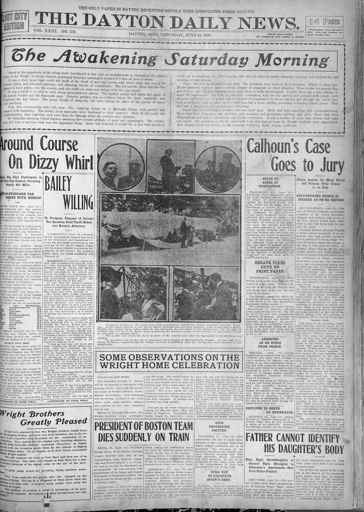 PHOTOS: Historic Dayton Daily News front pages