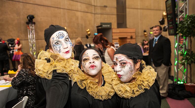 Mimes perform at the ArtsGala in 2013. WRIGHT STATE UNIVERSITY