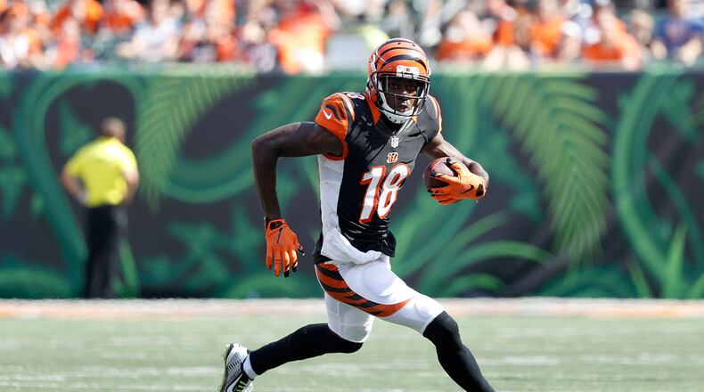 Bengals wide receiver A.J. Green and his teammates will open training camp Friday afternoon, just hours after the team will begin selling single-game tickets for the upcoming season.