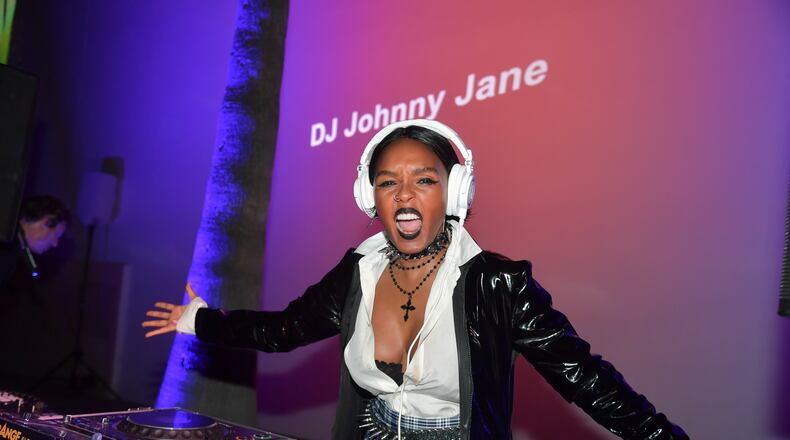 Janelle Monáe performs during Cinespia: The Craft on Saturday, Oct. 11, 2025, at Hollywood Forever Cemetery in Los Angeles. (Photo by Richard Shotwell/Invision/AP)