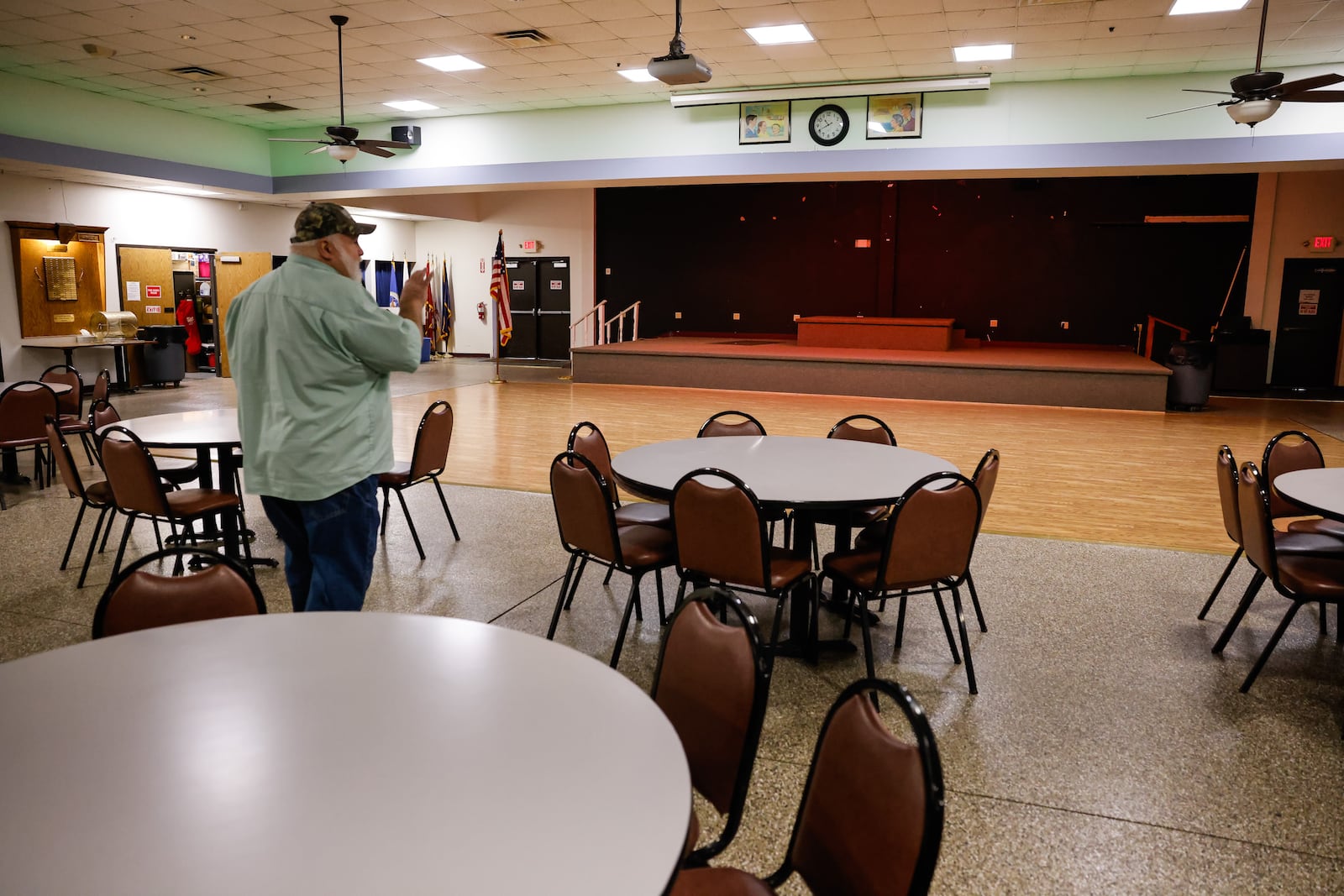 The 24,000-square-foot Middletown Moose has 4,200 members, and administrator Brian Michel estimates between 1,500-2,000 members come through the doors on a weekly basis. NICK GRAHAM/STAFF