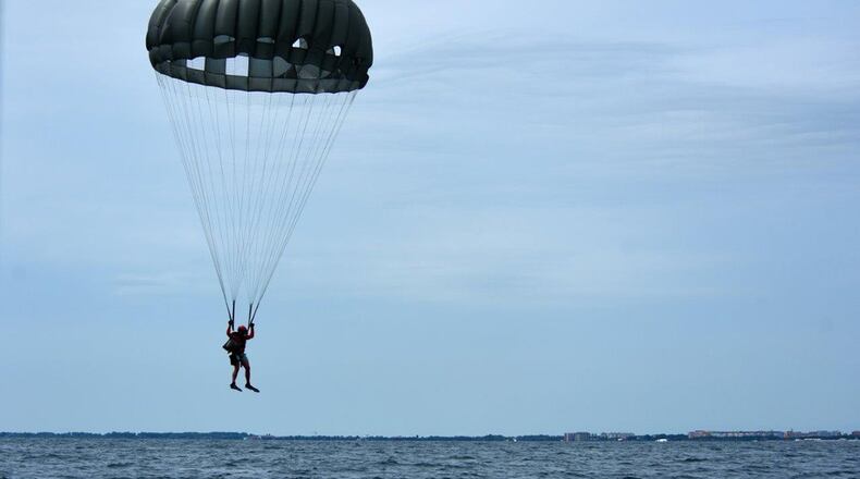 CAORLE, ITALY – The Air Force continuously seeks the most advanced capabilities for quickly locating and rescuing downed aircrew should they have to eject over water. This competition challenges the cadets and students to develop novel and effective engineering solutions to this difficult problem. (U.S. Air Force photo/Staff Sgt. Kelsey Tucker)