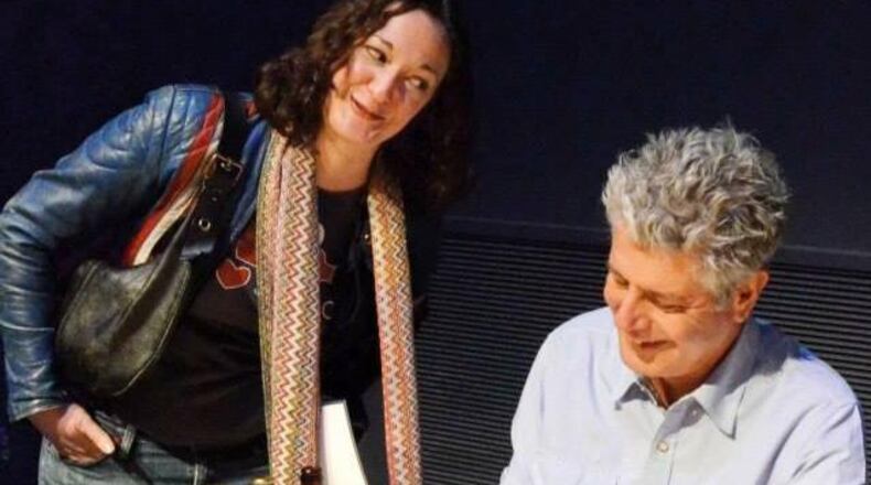 Wheat Penny chef Mariah McNally met her hero Anthony Bourdain when he came to Dayton in 2012.