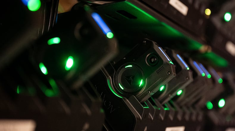 Kettering police have used body cameras since 2021. (Kylie Cooper/The New York Times)