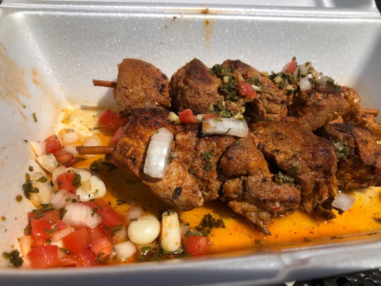 PHOTOS: Fino Sur Peruvian Street Food in the Cross Point Centre in Centerville