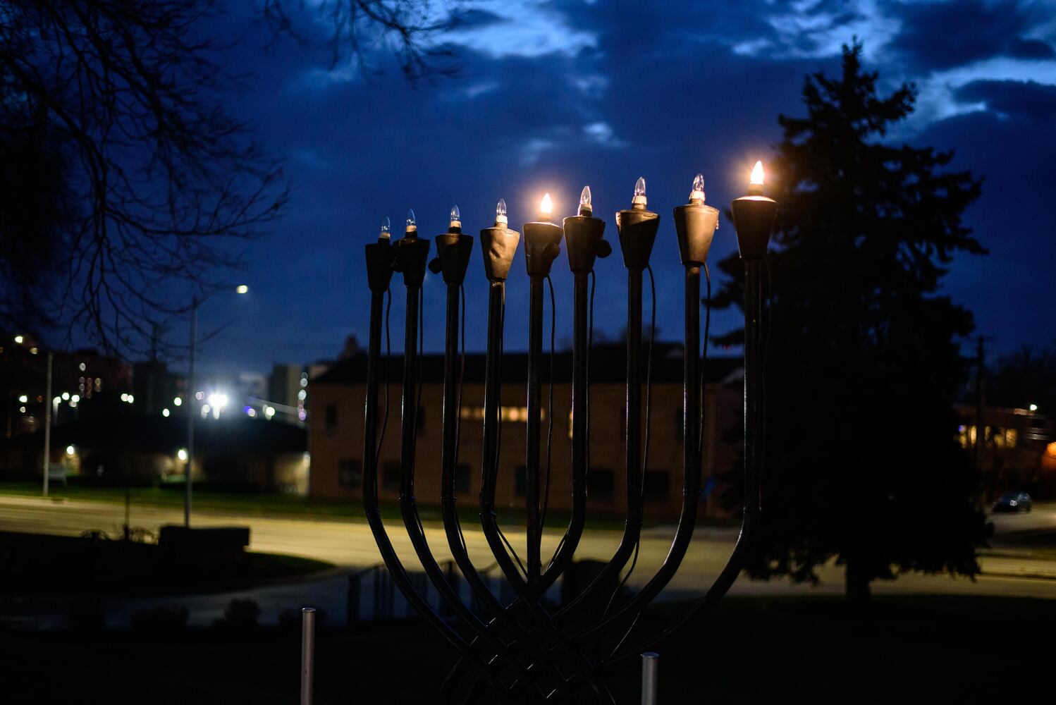 PHOTOS: Temple Israel's Hanukkah Drive-Thru Experience