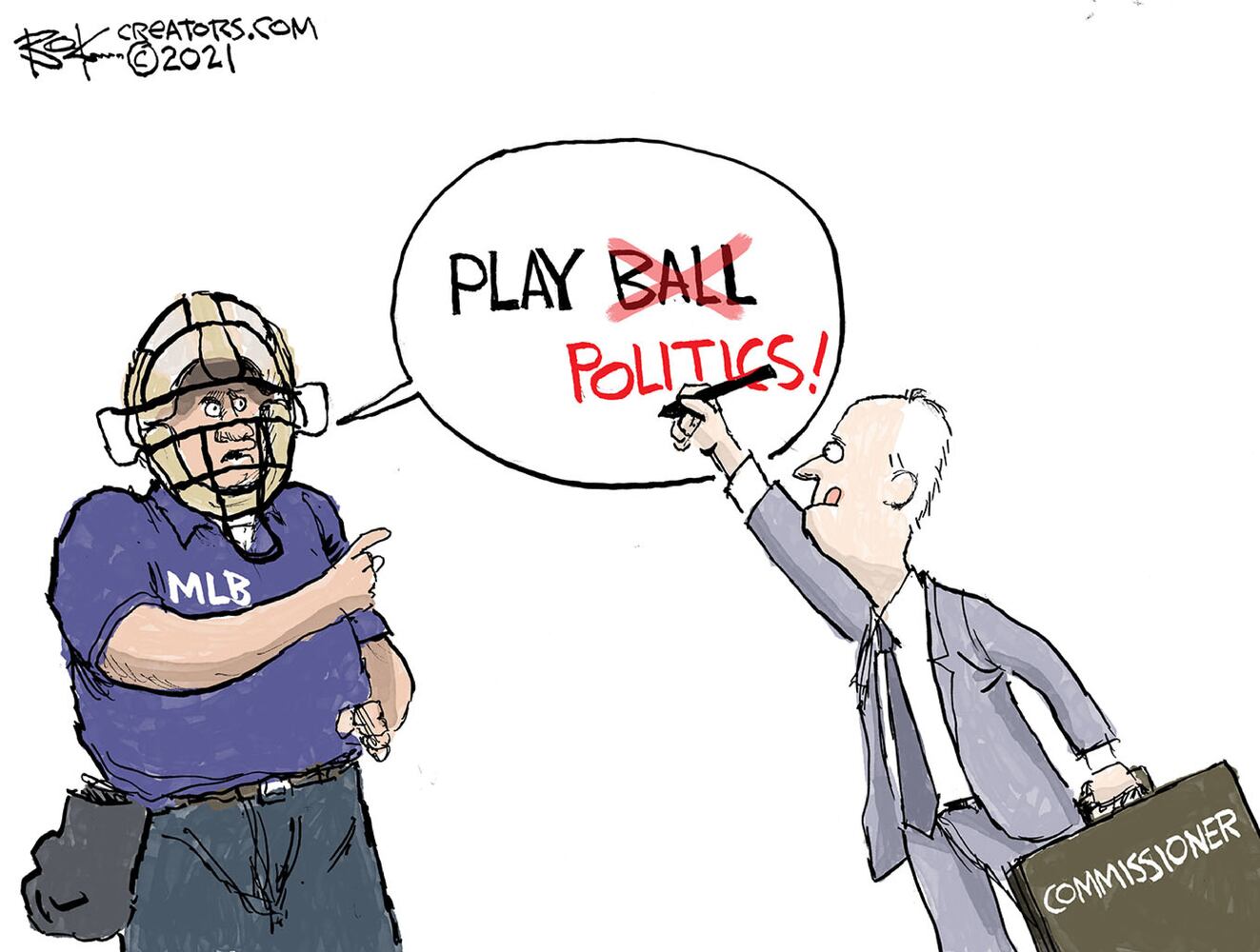 Week in cartoons:  MLB All-Star game, Matt Gaetz and more