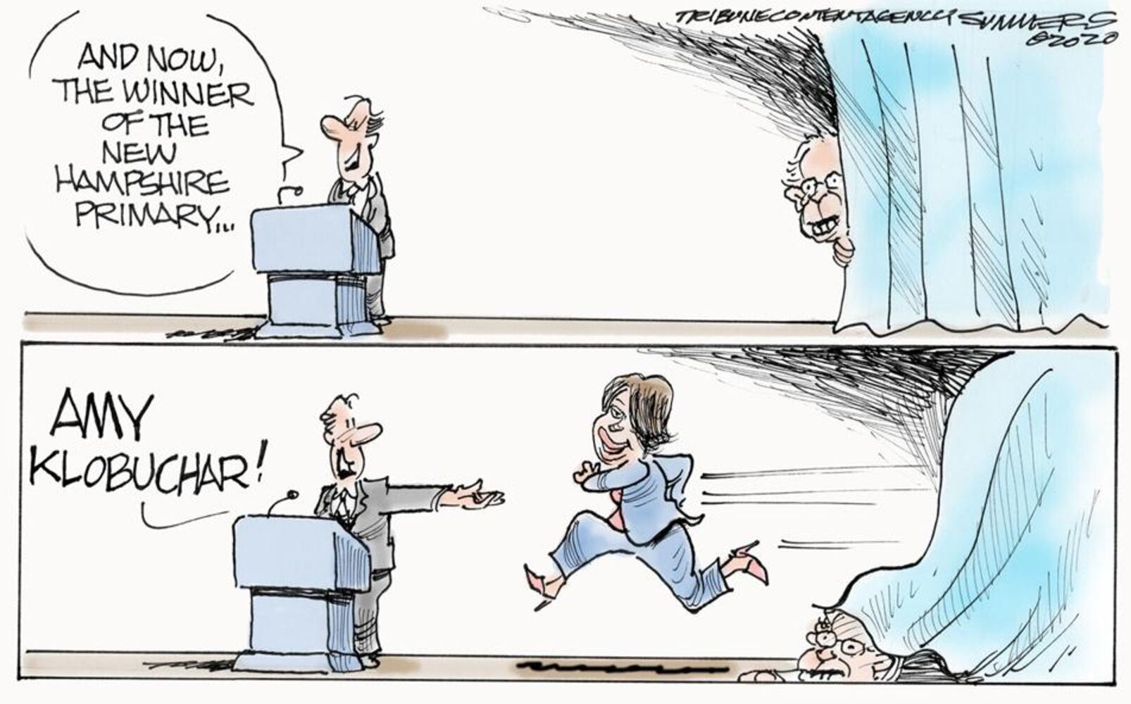 Week in cartoons: Mitt Romney, Bernie Sanders and more