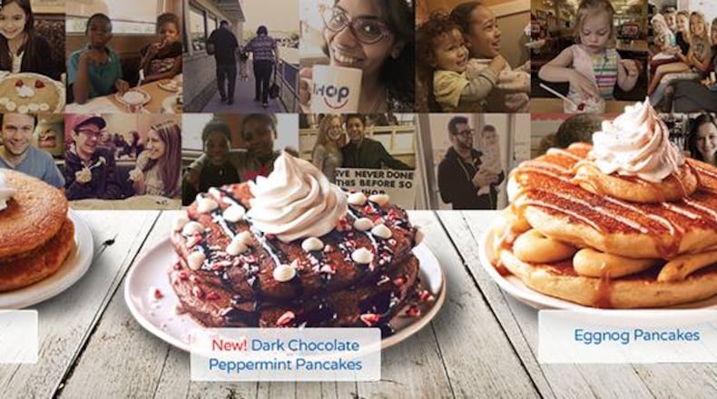 IHOP is now selling holiday pancakes. CONTRIBUTED