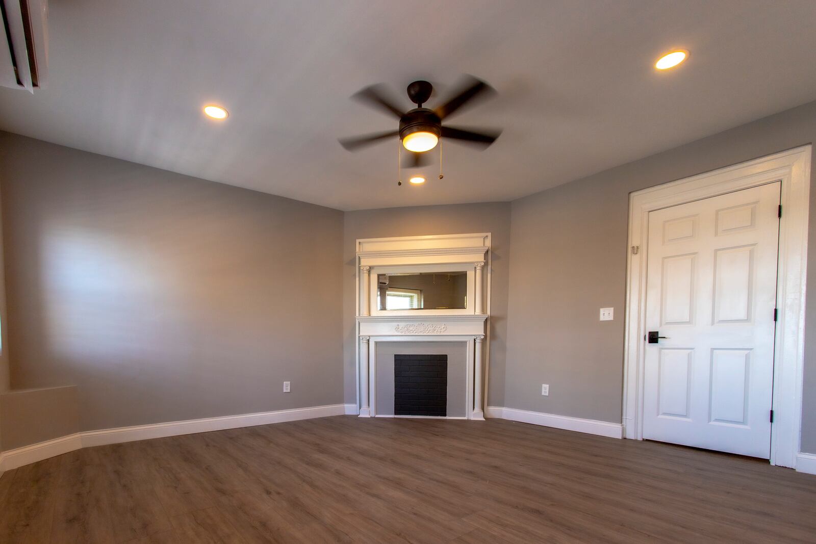 A living area in one of the penthouse apartments atop the Riverfront Grande, Dayton. Contributed.