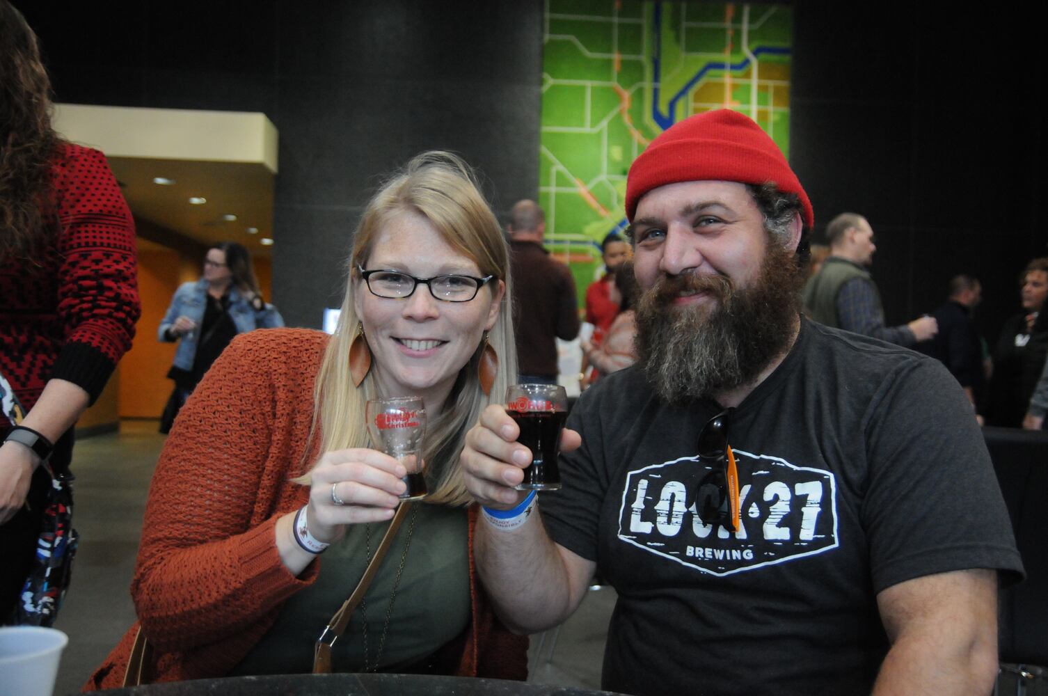 PHOTOS: Beery Christmas beer tasting helps ring in the holiday season