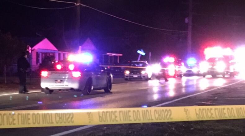 Four people, including a 5-year-old boy, were shot inside a home on Olive Road in Trotwood on Thursday night. The boy’s wound was superficial, police said. Three men were critically wounded. JOEY BRYANT/STAFF
