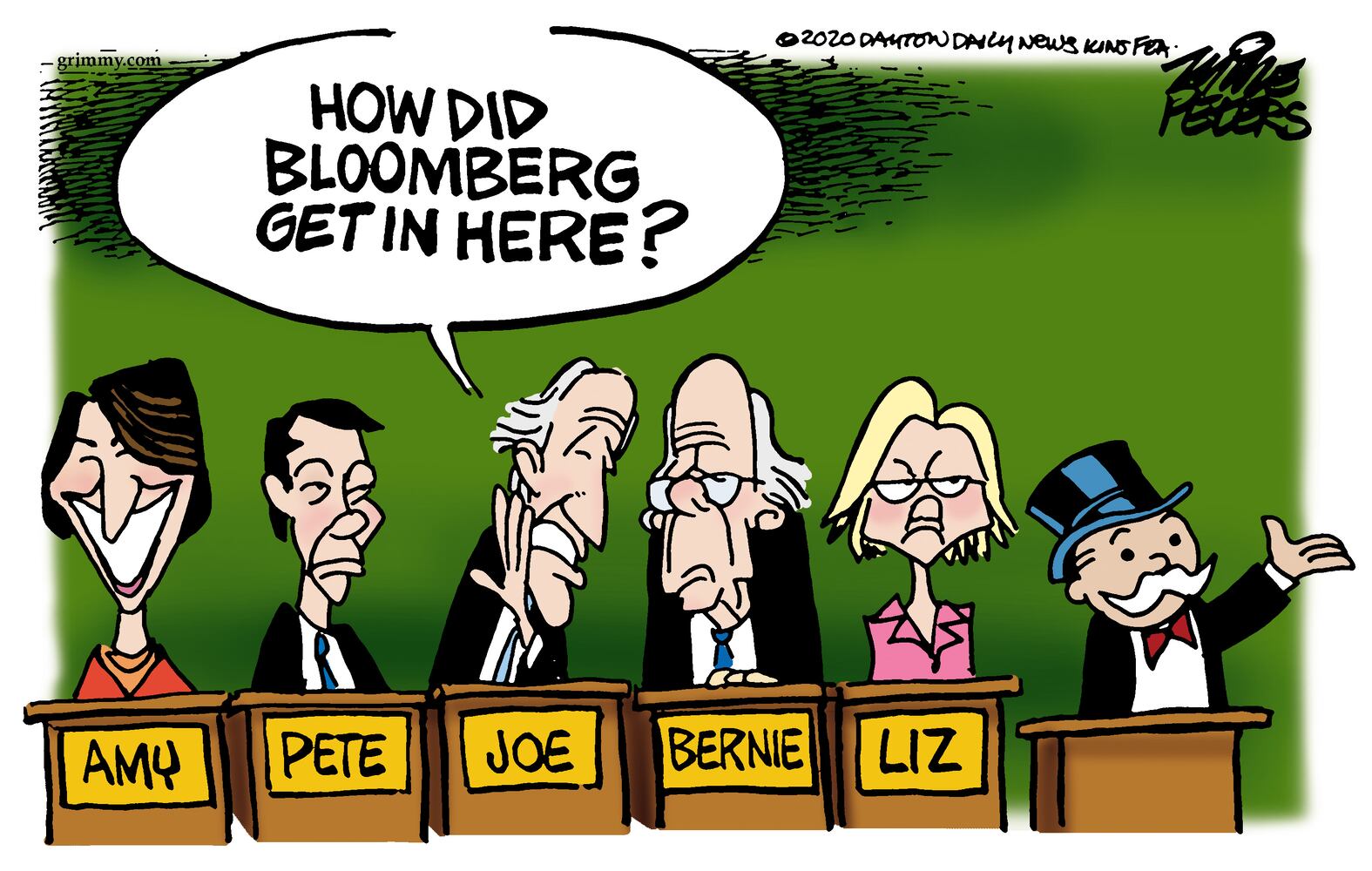 2020: The best of Pulitzer Prize winner Mike Peters political cartoons
