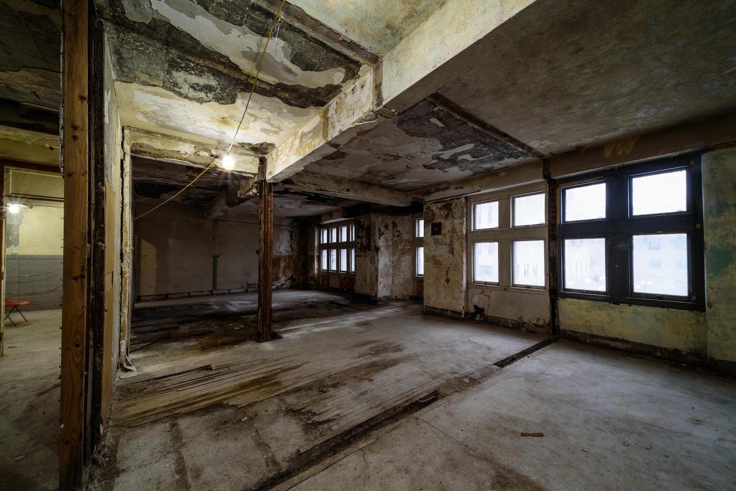 PHOTOS: The Dayton Arcade’s North Arcade awaits Phase 2 of construction