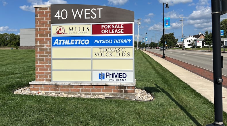 A new CrossFit Excess gym will be part of Vandalia's 40 West development on West National Road near the Dayton International Airport. AIMEE HANCOCK / STAFF