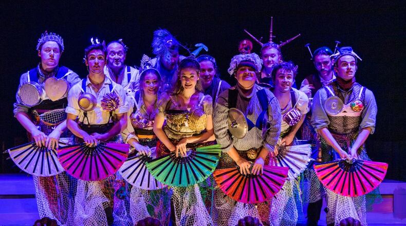 The cast of Wright State University's production of "Peter and the Starcatcher." WSU's 2021-2022 season includes a classic, rarely staged 1960s musical, a Pulitzer Prize-winning contemporary drama and the best of ABBA. CONTRIBUTED