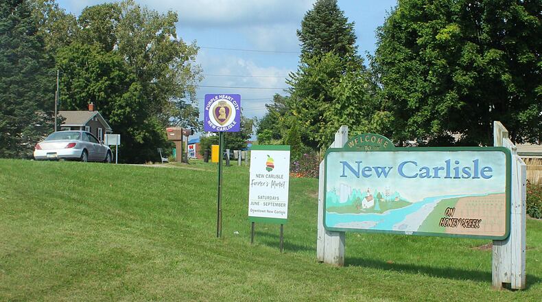 New Carlisle is working on setting up an election for May. JEFF GUERINI/STAFF