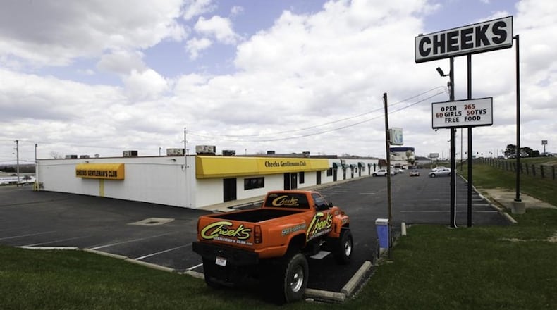 The owners of Cheeks Gentlemen’s Club in West Carrollton are suing to get back a $25,000 fine they paid under protest after state officials said nudity by a club’s dancer qualified as a liquor license violation.