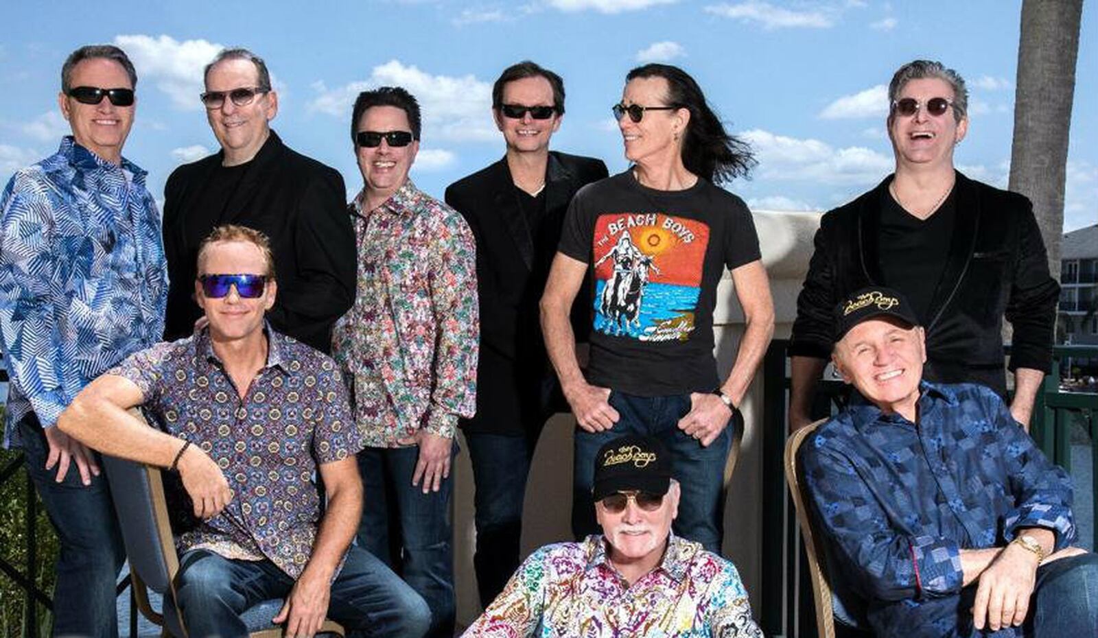The Beach Boys will perform at the Benjamin and Marian Schuster Performing Arts Center on Monday, Nov. 19. CONTRIBUTED