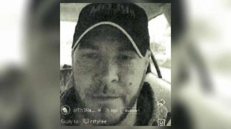 A screenshot of one of Justin Stoll's videos posted to social media was included in a criminal complaint accusing the 40-year-old Wilmington man of making threats connected to his participation of riots at the U.S. Capitol on Jan. 6.