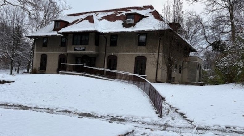 Oakwood City Schools has vacated its Board of Education office at 20 Rubicon Road, shown Wednesday, Dec. 3, 2025, due to major structural issues in addition to HVAC and persistent roof problems. JEN BALDUF/STAFF